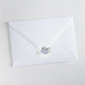 Sticker Geburt meine kleinen schuhe - Vue 3