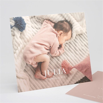 Geburtskarte pure freude