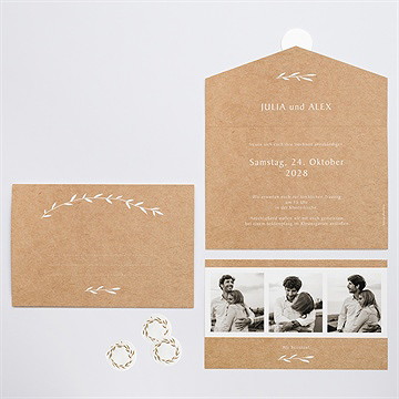 Hochzeitseinladung boheme schick - Vue 3