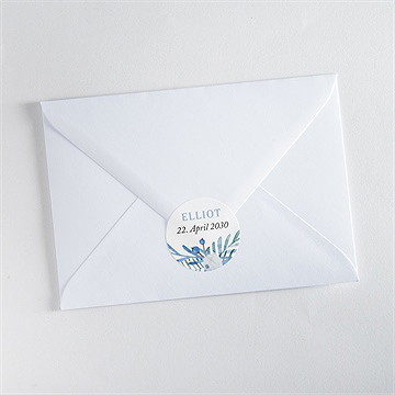 Sticker Geburt Blaubeerstrauß - Vue 3