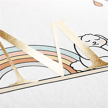 Geburtskarte Schöne Deko - Vue 2