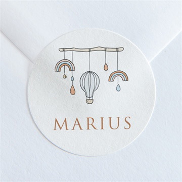 Sticker Geburt Schöne deko