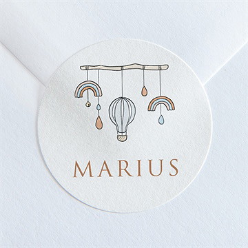 Sticker Geburt schöne deko