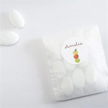 Sticker Geburt apfelbaum - vue 4