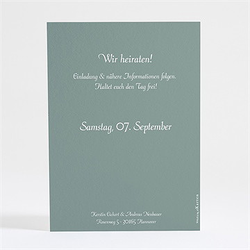 Save The Date Karte Blätterband - Vue 2