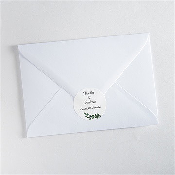 Aufkleber Hochzeit blätterband - vue 3