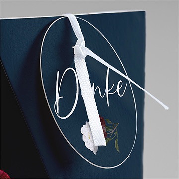 Geschenkbox Hochzeit Nachtblumen - Schachtel - Vue 2