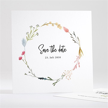 Save the Date Karte landkunst