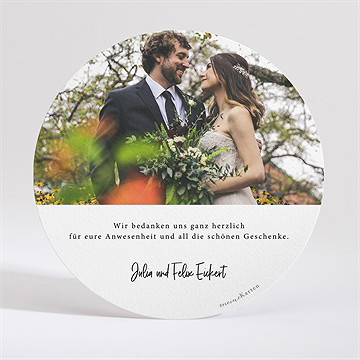 Dankeskarte Hochzeit landkunst - Vue 2