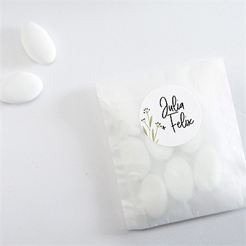 Aufkleber Hochzeit landkunst - vue 4