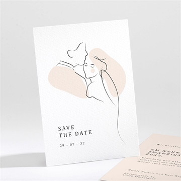 Save the Date Karte Umarmung