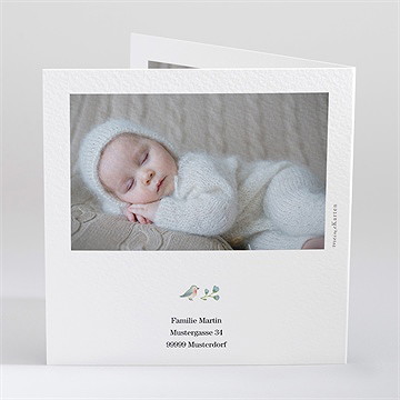 Geburtskarte tieralphabet - vue 3