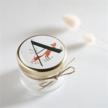 Sticker Geburt tieralphabet - Vue 2