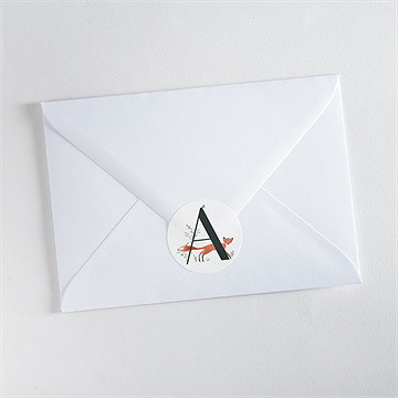 Sticker Geburt tieralphabet - vue 3