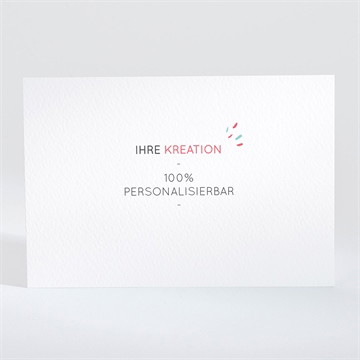 Dankeskarte Hochzeit blanco - 13,8x9,5cm (n110105)