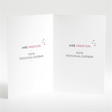 Menükarte Kommunion blanco - 10x14,5cm (n401825) - Vue 2