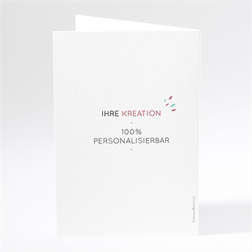 Menükarte Kommunion blanco - 10x14,5cm (n401825) - vue 3