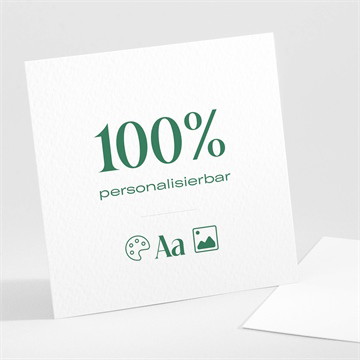 Vorder- und Rückseite - Quadrat