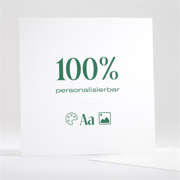 Trauerkarte Blanco - 9,5x9,5cm (n3001744)