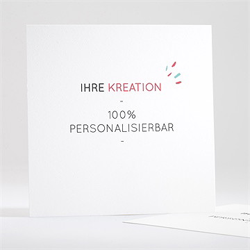 Trauerkarte blanco - 13,5x13,5cm (n351191)