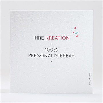 Trauerkarte blanco - 13,5x13,5cm (n351191) - Vue 2