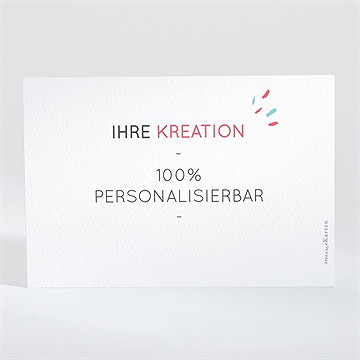 Trauerkarte blanco - 13,8x9,5cm (n111290) - Vue 2