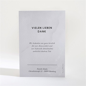 Trauerdanksagung Abschied - Vue 2