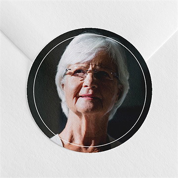 Aufkleber Trauer für die ewigkeit