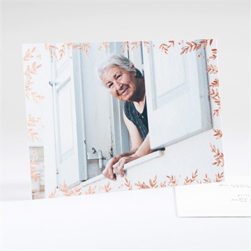 Trauerkarte Ihr lächeln