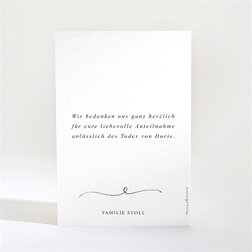 Trauerdanksagung Schöne Erinnerung - Vue 2