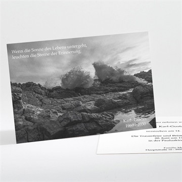 Trauerkarte Sanfter traum