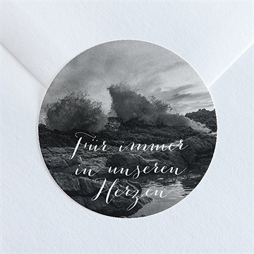 Aufkleber Trauer Sanfter Traum