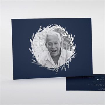 Trauerkarte Sein schönstes lachen