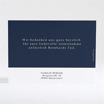 Trauerdanksagung sein schönstes lachen - vue 4