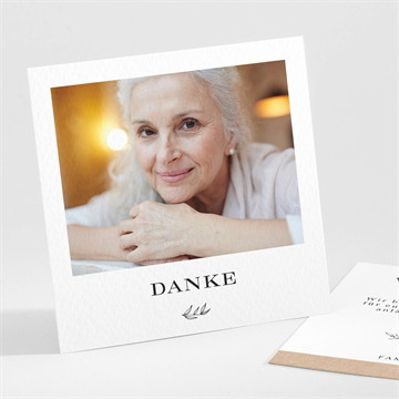 Vorder- und Rückseite - Quadrat