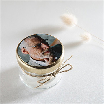 Aufkleber Trauer Schönes Portrait - Vue 2