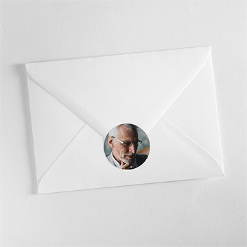 Aufkleber Trauer Schönes Portrait - vue 3