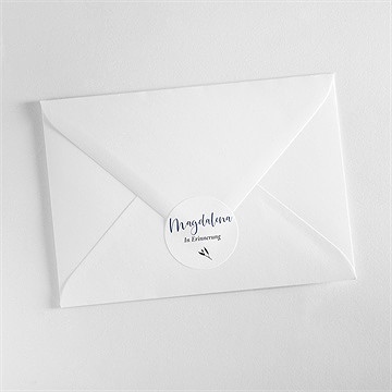 Aufkleber Trauer ruhe - vue 3