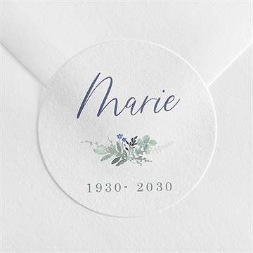 Aufkleber Trauer Souvenir - Magnet