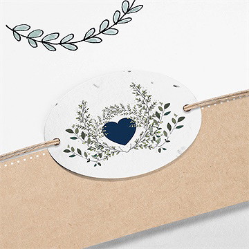 Trauerdanksagung andenken - saatpapier - Vue 2