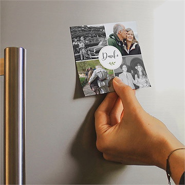 Trauerdanksagung memories - magnet - Vue 2