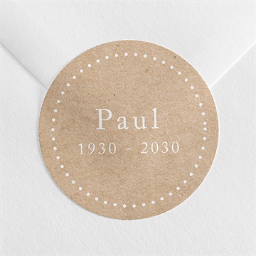 Aufkleber Trauer andenken