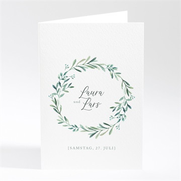 Menükarte Hochzeit Liebessamen - magnet