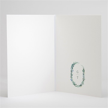 Kirchenheft Hochzeit aquarell poesie mit initiale - Vue 3