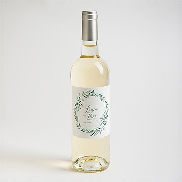 Flaschenetikett Hochzeit liebessamen - Vue 2