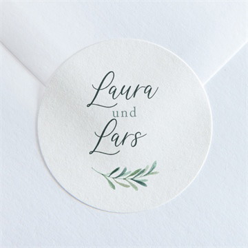 Aufkleber Hochzeit Liebessamen - magnet