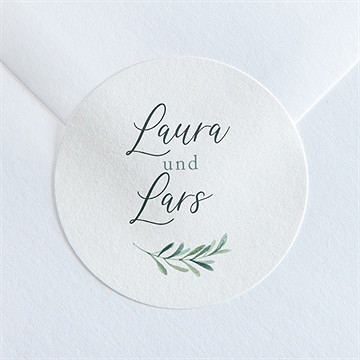 Aufkleber Hochzeit Liebessamen