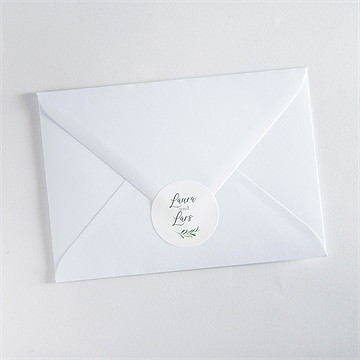 Aufkleber Hochzeit Liebessamen - vue 3