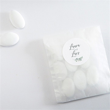 Aufkleber Hochzeit Liebessamen - vue 4