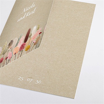 Kirchenheft Hochzeit feldblumenstrauß - Vue 2